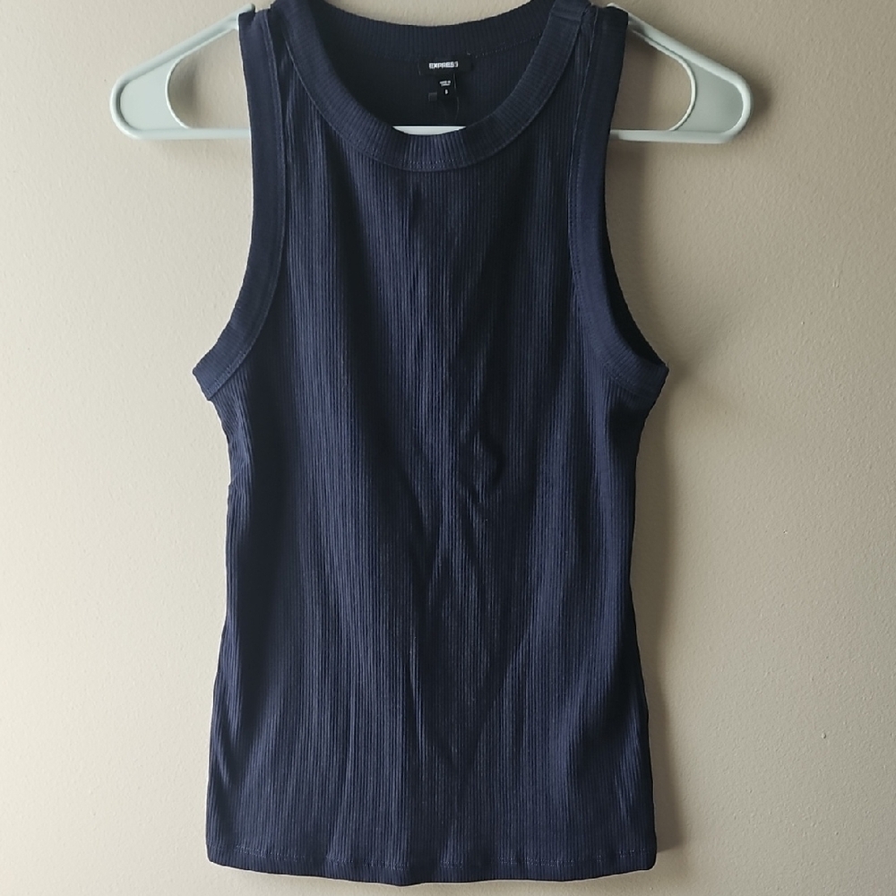 Express Blue Tank Top